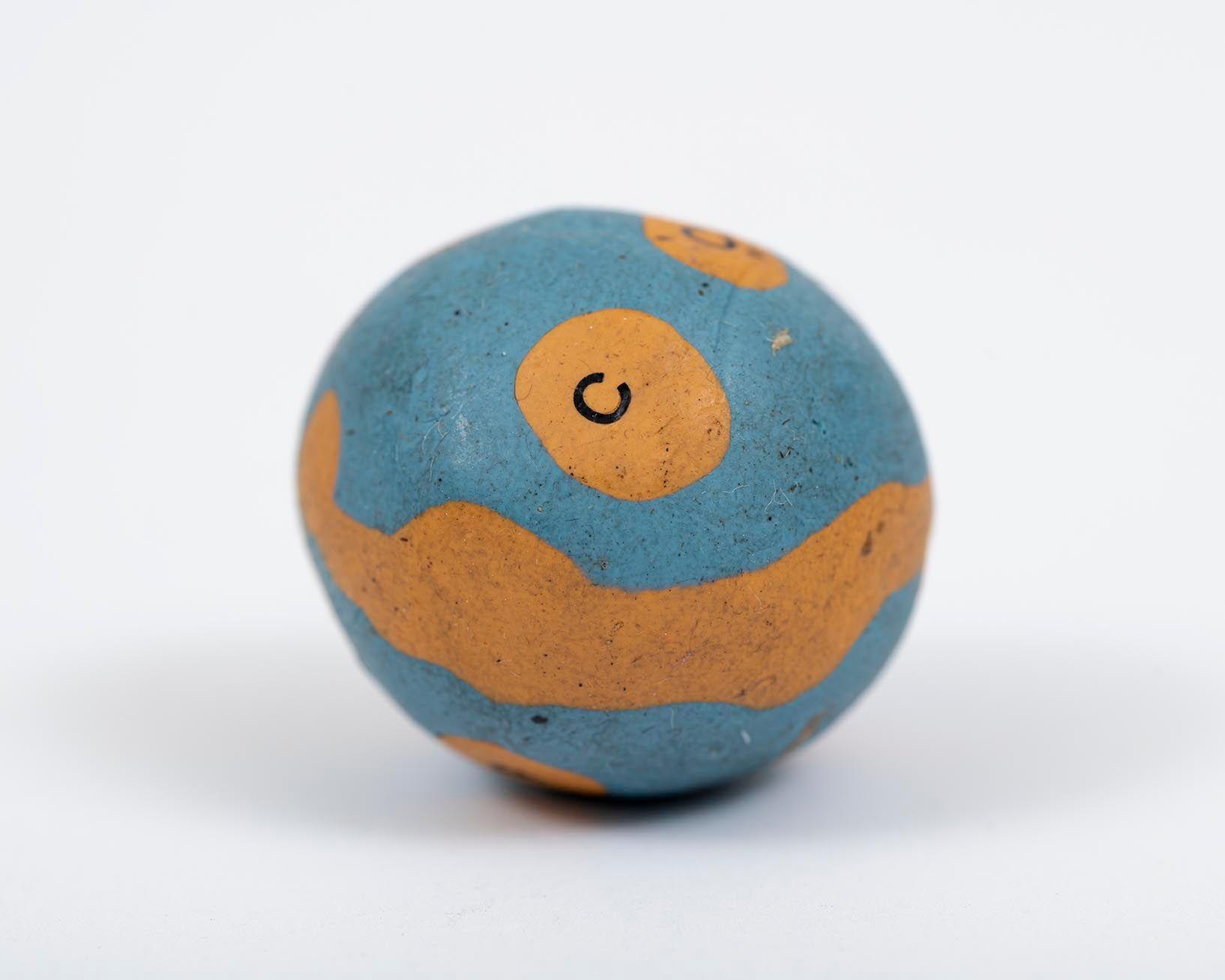Model (blue and orange plasticine), from Working Table objects
